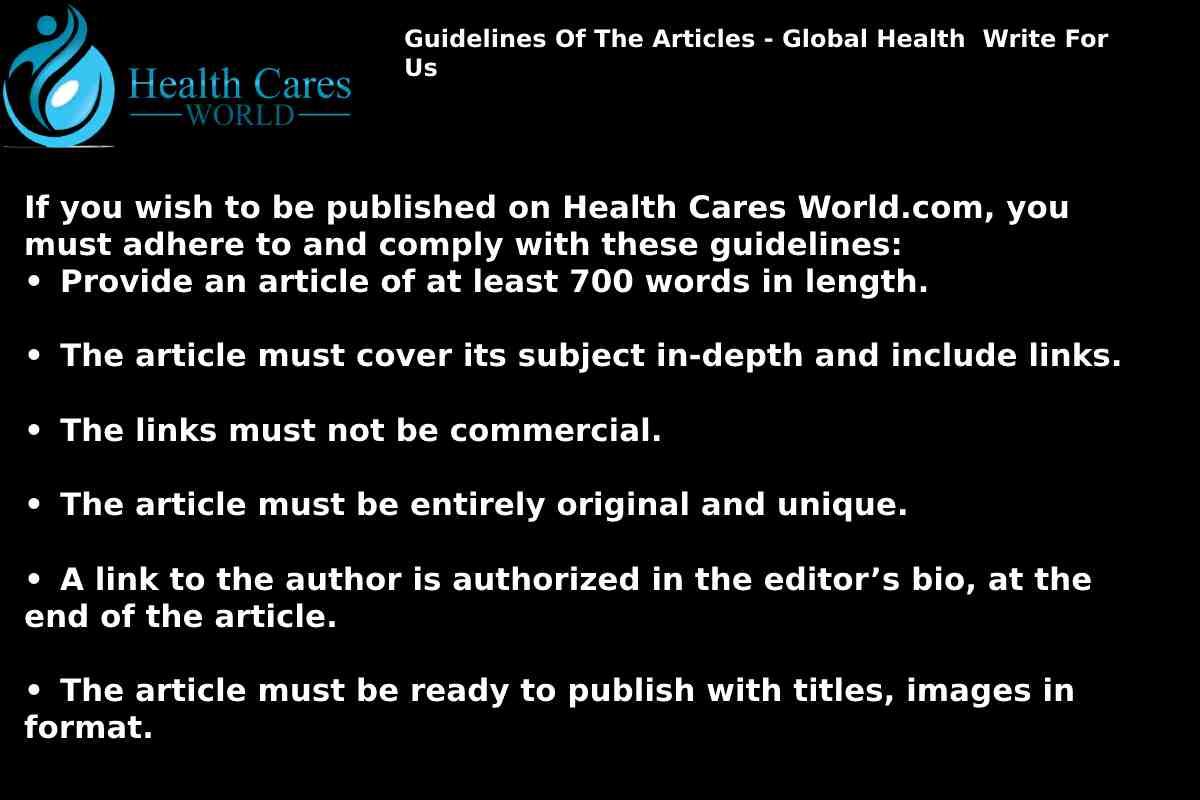 Health Cares World WFU Guidelines