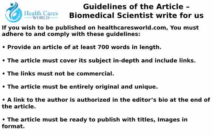 Guidelines Biomedical Scientist
