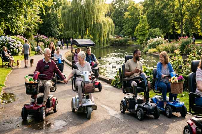Mobility Scooters Enhance Quality of Life for Adults