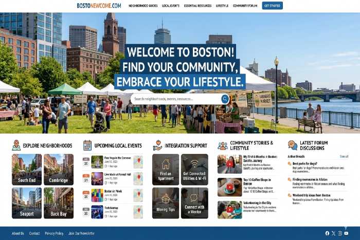 What Bostonewcome.com Offers
