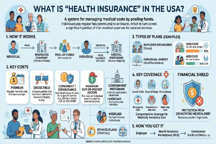 What is ‘Health Insurance’ in the USA?