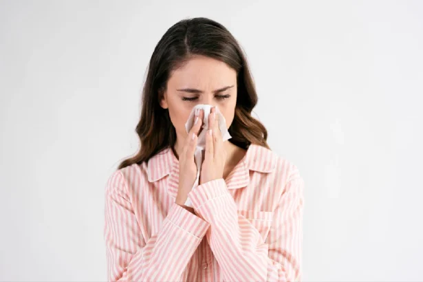 what happens inside the nose during an allergic reaction